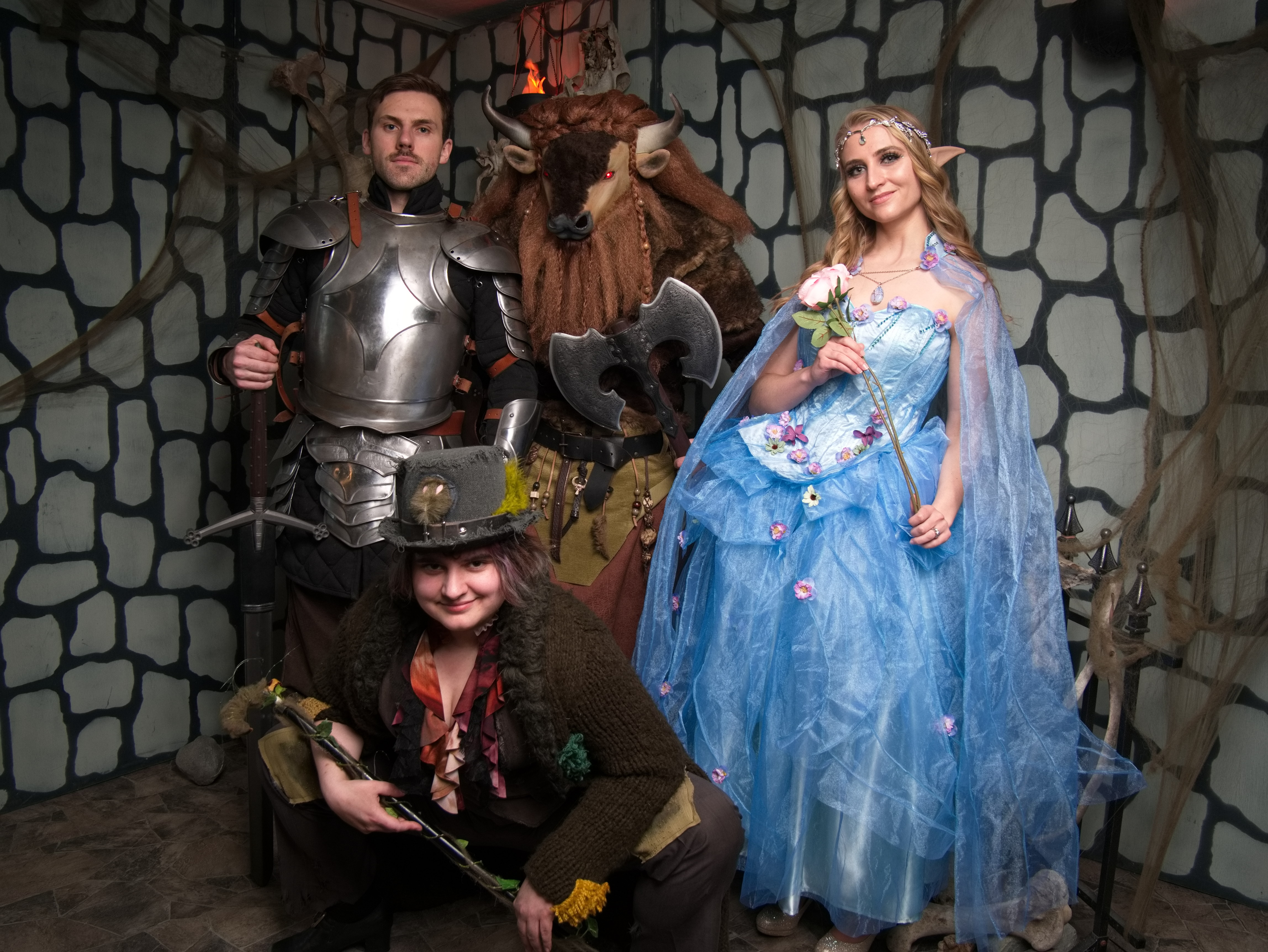 Frontier LARP Mythical Maze Promo Shoot